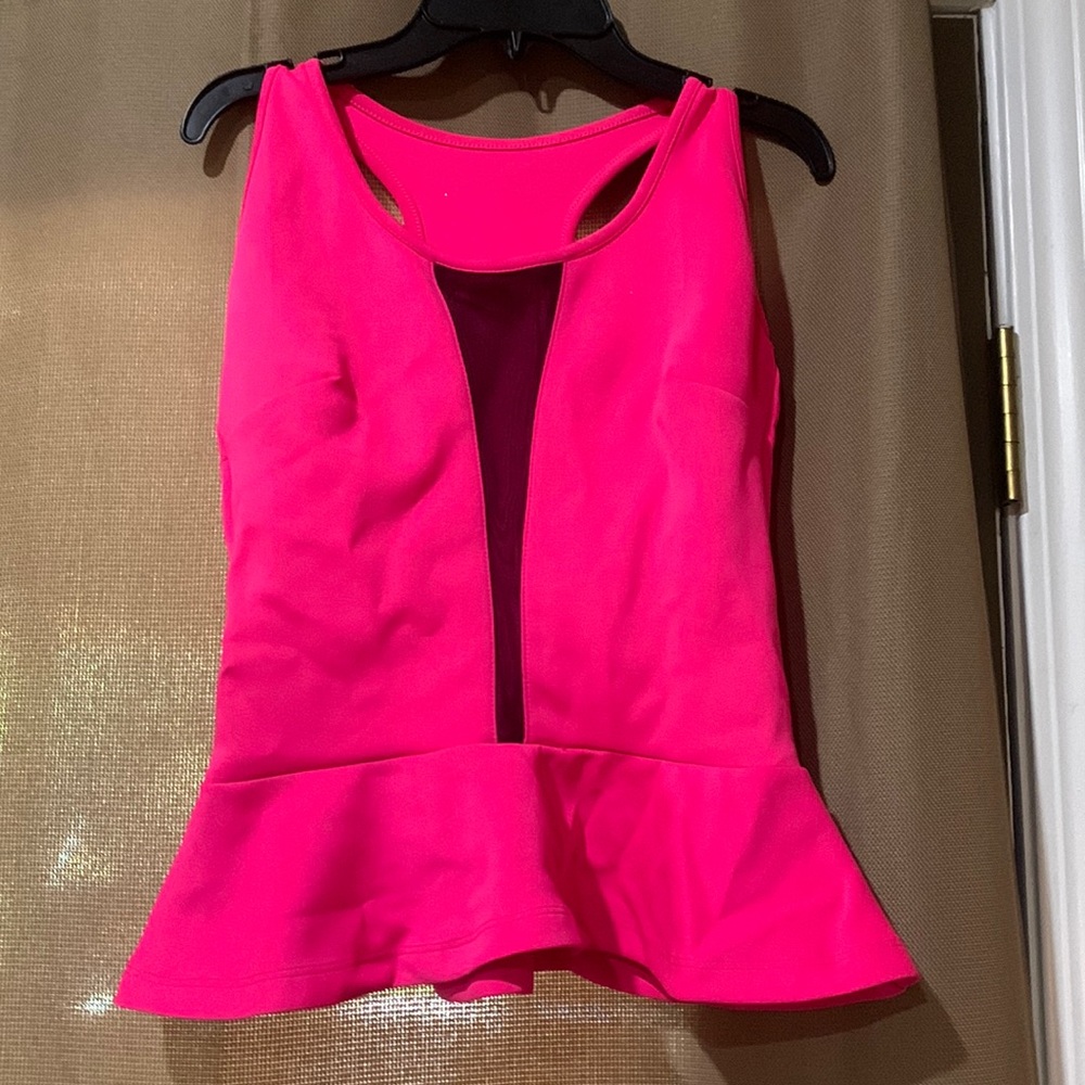 pink racerback dance costume